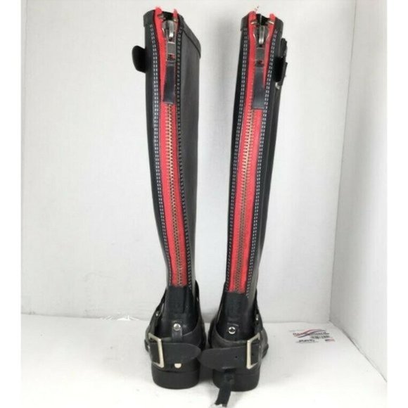 Steve Madden Tsunamii Rain Boots Black Size 5 - Picture 4 of 11